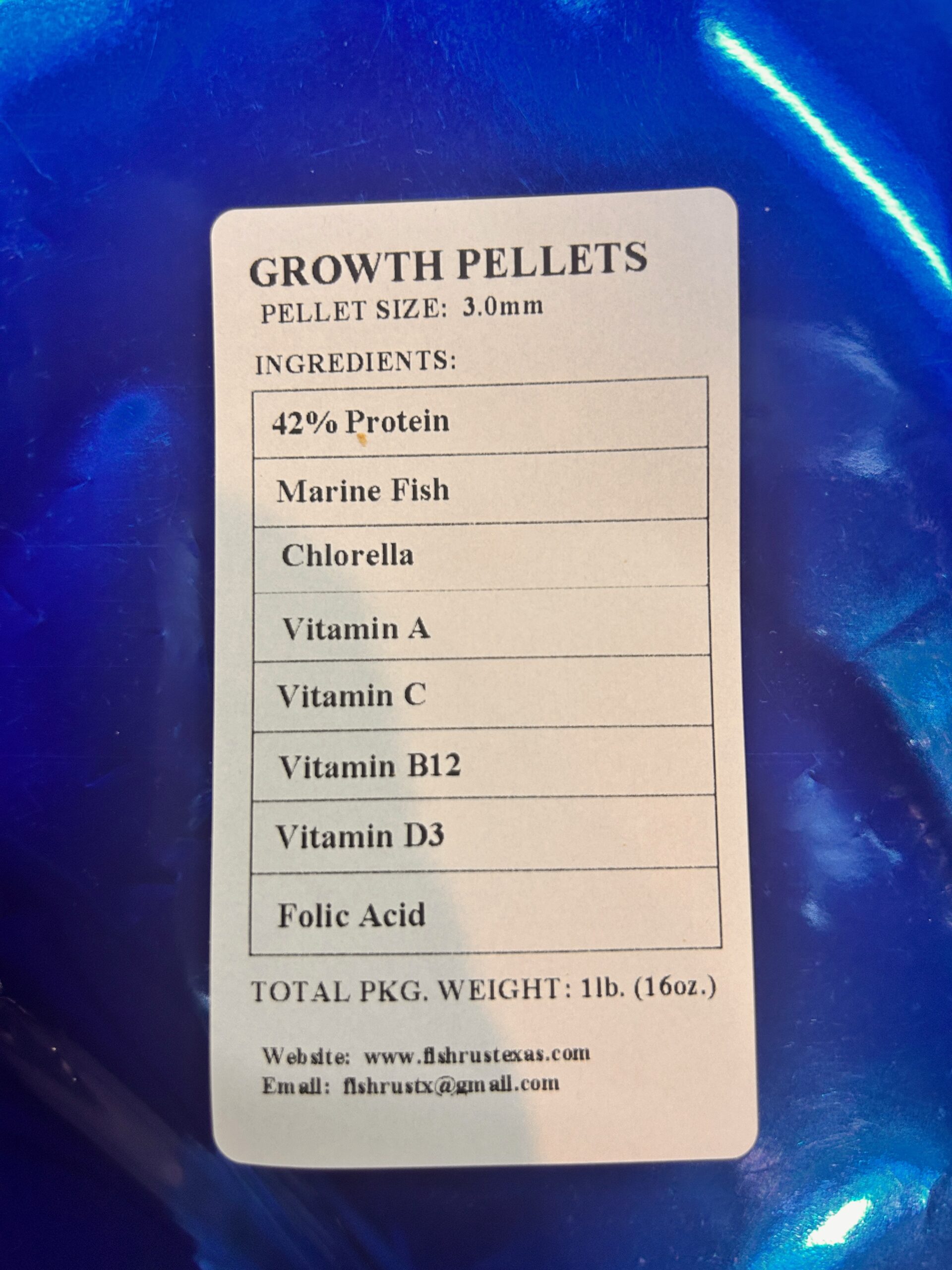 Premium Growth Pellets | High-Protein Formula | Fish R Us - Image 2